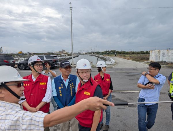 鳳凰颱風逼近　陳其邁市長巡察永安、茄萣、路竹三區防汛整備1